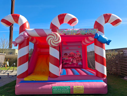 Candy home - hoppeborg med sliktema